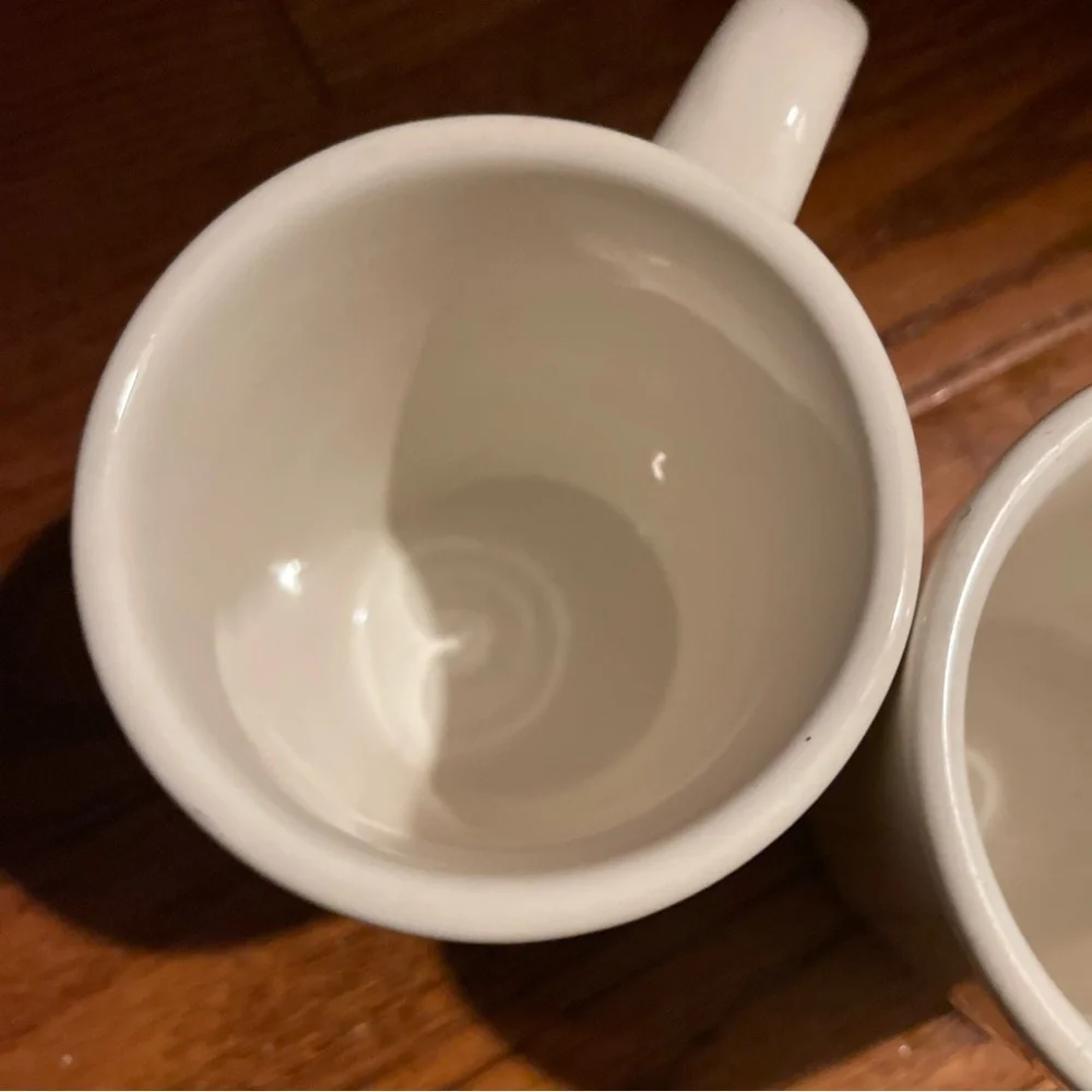 Williams Sonoma Snowman Mug Coffee Cup Hot Cocoa Set of 2